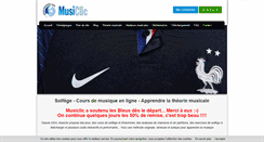 Desktop Screenshot of musiclic.com